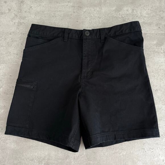 Nike SB Men's Skate Shorts Black size 34 side pocket - Picture 2 of 8